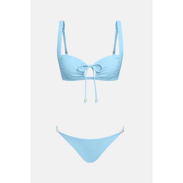Bikini bretelles ajustables bas échancré