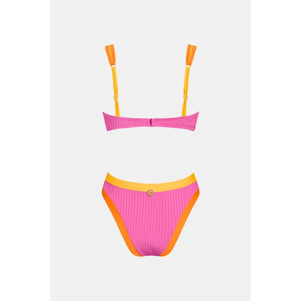Bikini bretelles ajustables et bas extra échancré