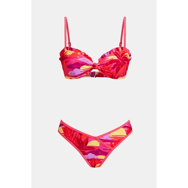 Bikini bretelles ajustables et bas échancré