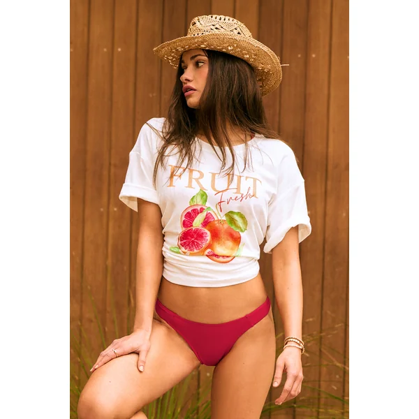 Bikini bretelles croisées au dos