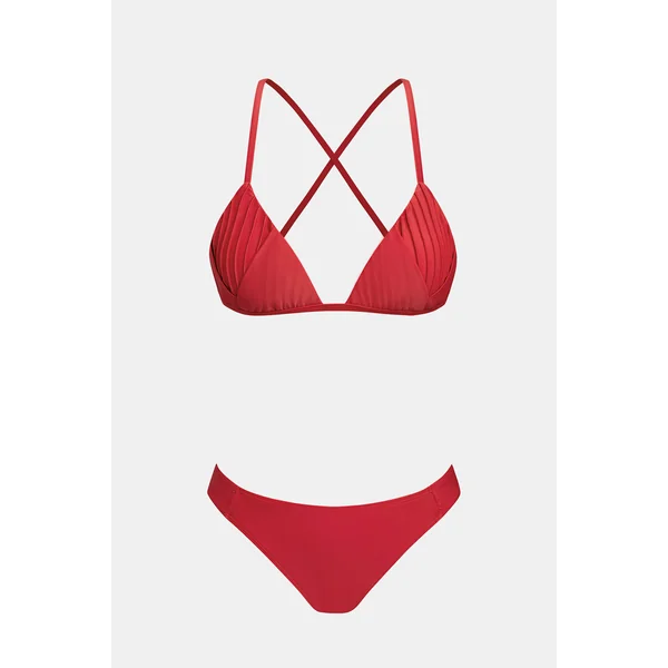 Bikini bretelles croisées au dos