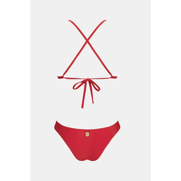 Bikini bretelles croisées au dos