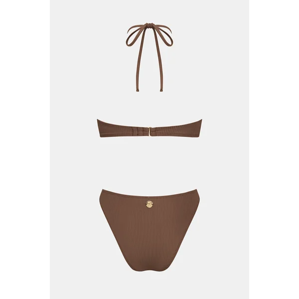 Bikini bretelles licou bas extra échancré