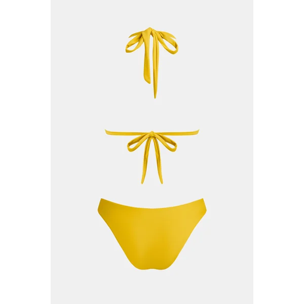 Bikini bretelles licou et bas ultra échancré