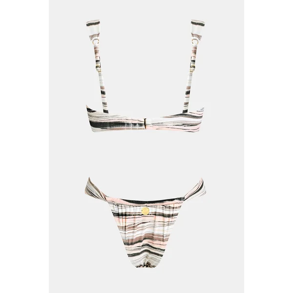 Bikini col cœur et bas taille basse