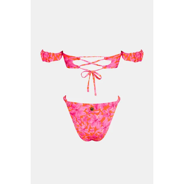 Bikini col cœur et bas taille standard