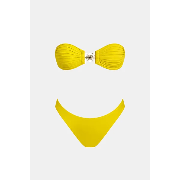 Bikini col cœur et bas taille standard ultra échancré