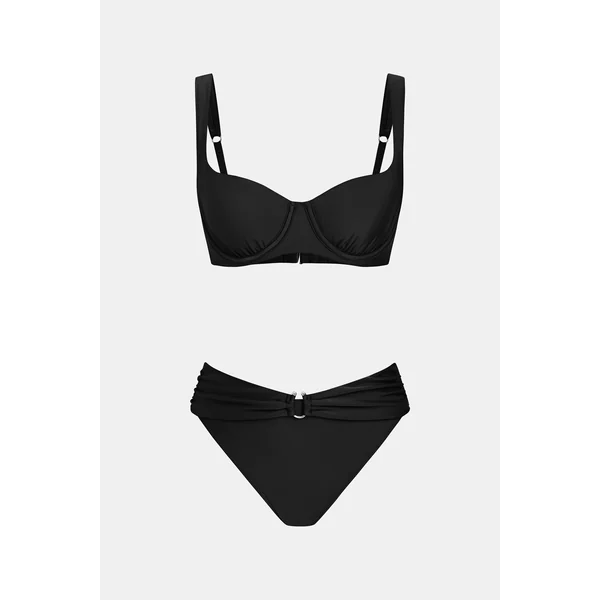 Bikini col cœur et bas échancré