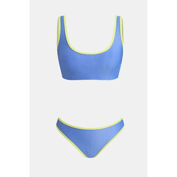 Bikini col scoop et bas échancré