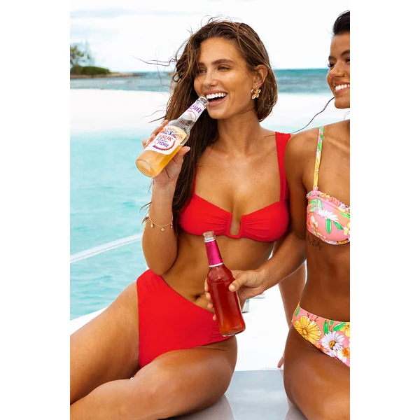 Bikini fil en U et bas taille moyenne