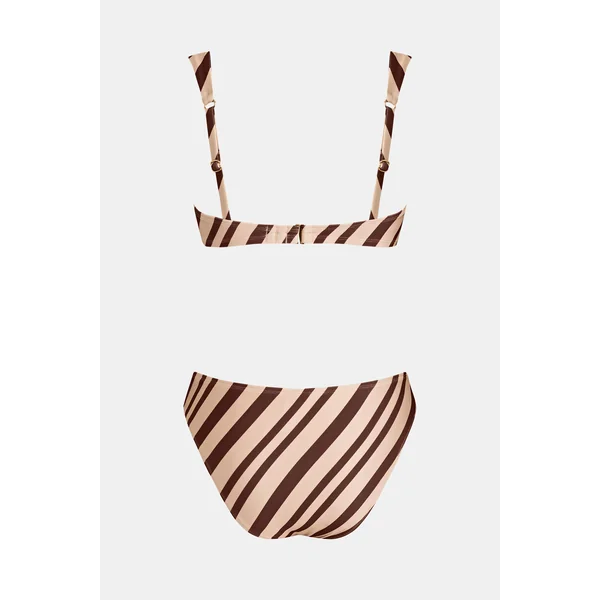 Bikini fil en U et bas échancré
