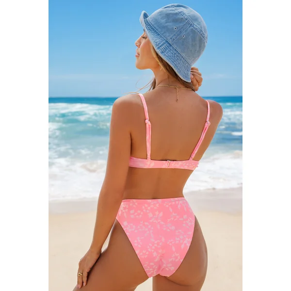 Bikini floral DD+ bretelles ajustables