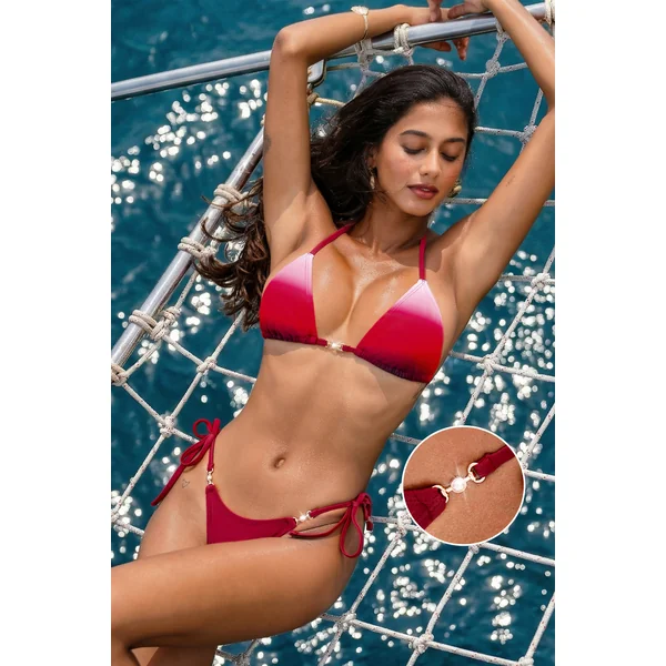 Bikini ombré bas échancré