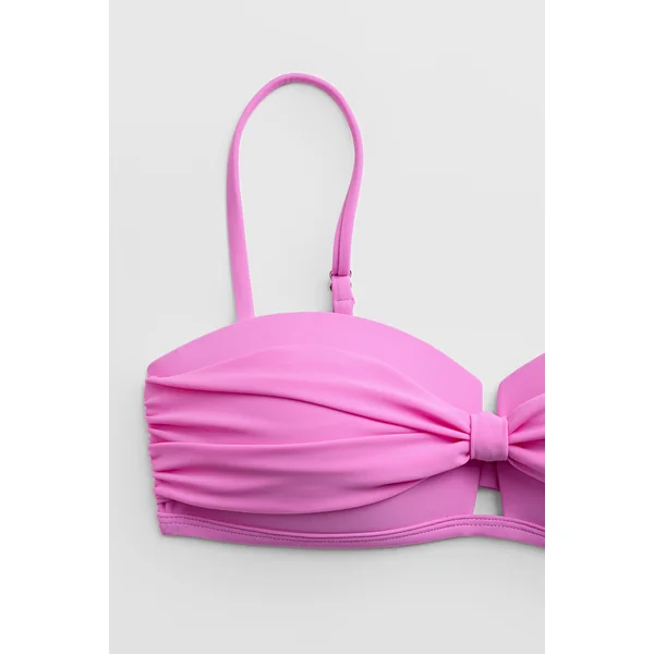 Bikini rose bonnets moulés