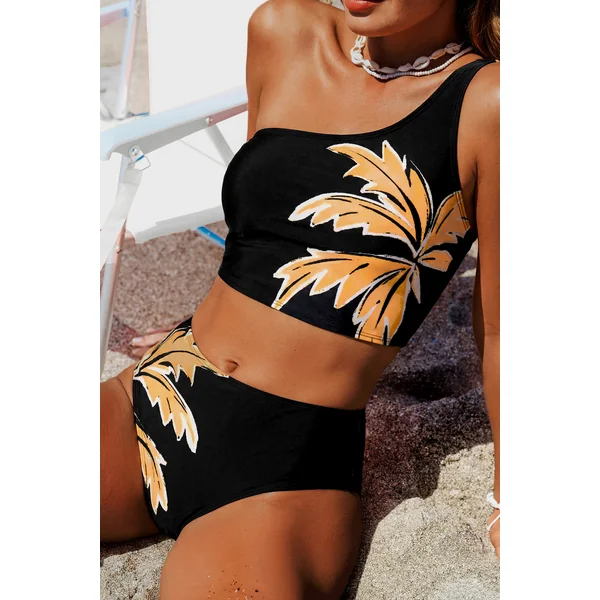 Bikini tropical dos à lacer