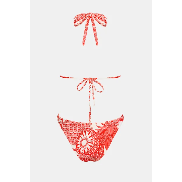 Bikini tropical extra échancré