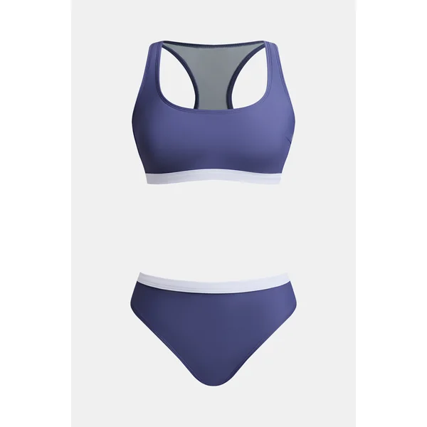 Bikini à dos sportif et hipster à bande