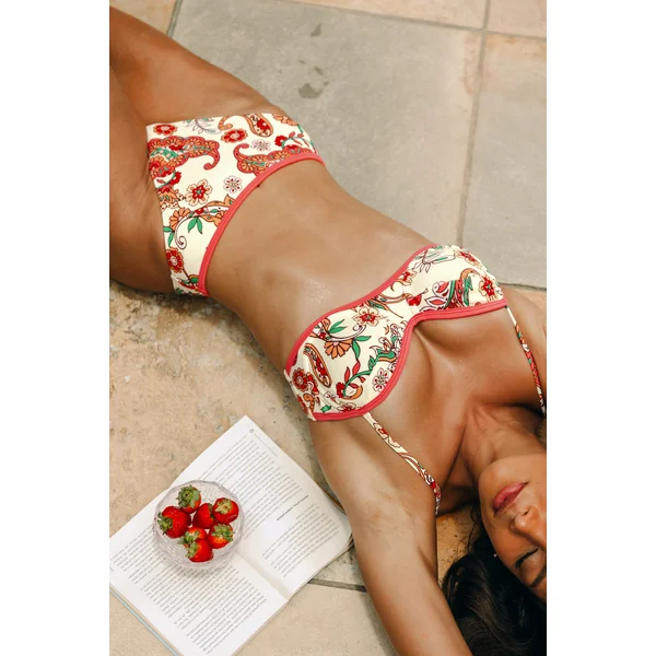 Bikini à motif ethnique