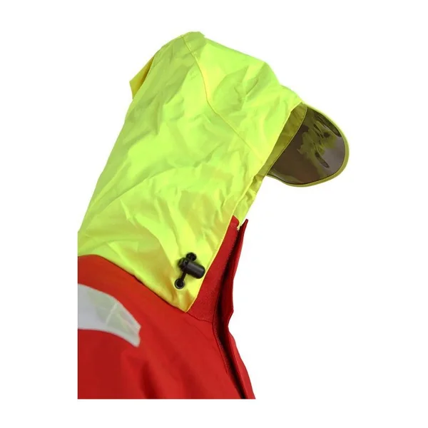 Blouson COASTAL rouge doublé polaire