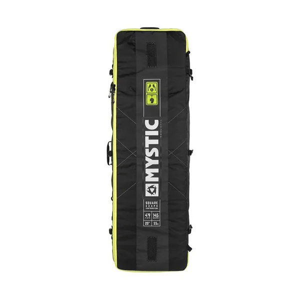 Boardbag kitesurf MYSTIC Elevate Lightweight Square 900 Black 173x50x30cm