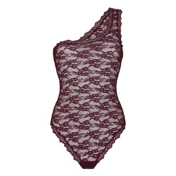 Body Asymétrique Aveline - Violet