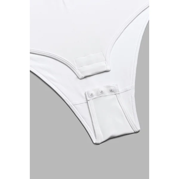 Body gainant blanc bretelles ajustables