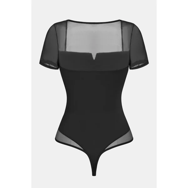 Body gainant manches courtes