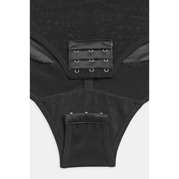 Body gainant noir avec compression moyenne