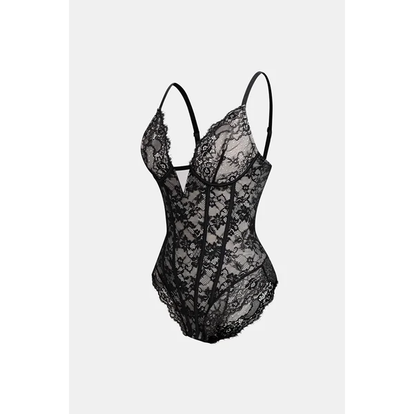 Body gainant noir effet sculptant