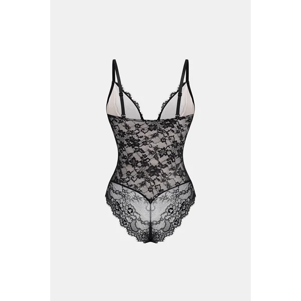 Body gainant noir effet sculptant