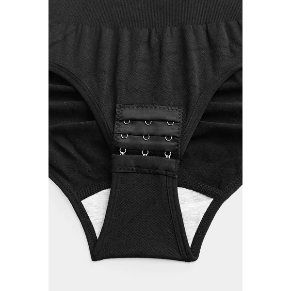 Body gainant noir larges bretelles maintien abdominal