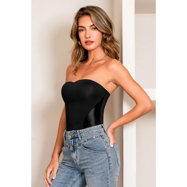 Body gainant noir maintien abdominal