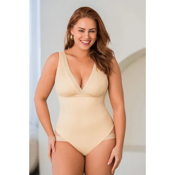 Body gainant nude maintien moyen soutien abdominal