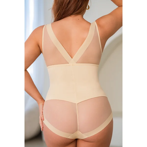 Body gainant nude maintien moyen soutien abdominal