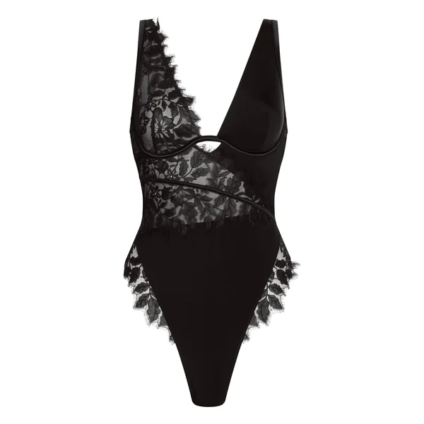 Body Malou avec Armatures - Noir