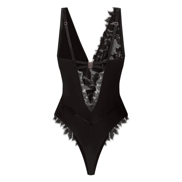 Body Malou avec Armatures - Noir