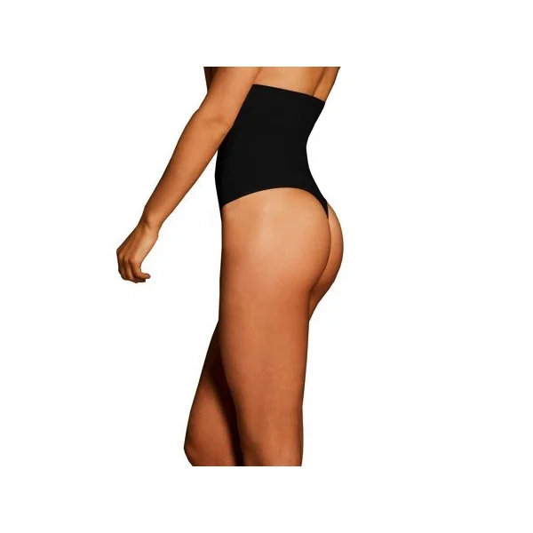 Body Wrap - Tanga taille haute Noir Medium