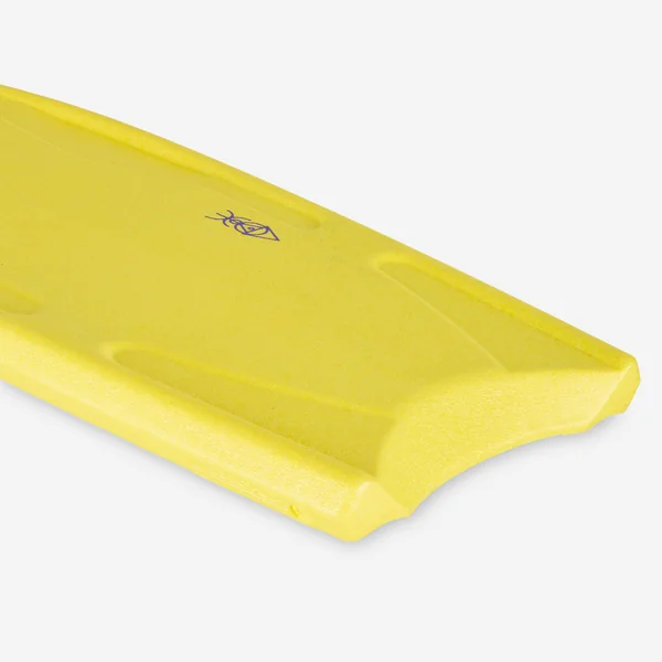 Bodyboard 100 débutant monomatière préformé - Jaune