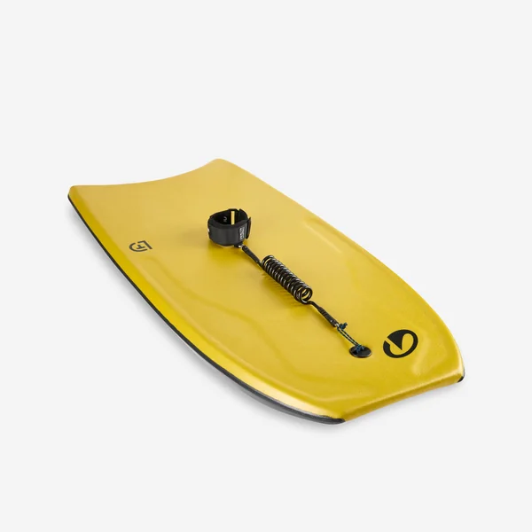 Bodyboard 500 confirmé Double stringer - Mesh gold grey Jaune gris