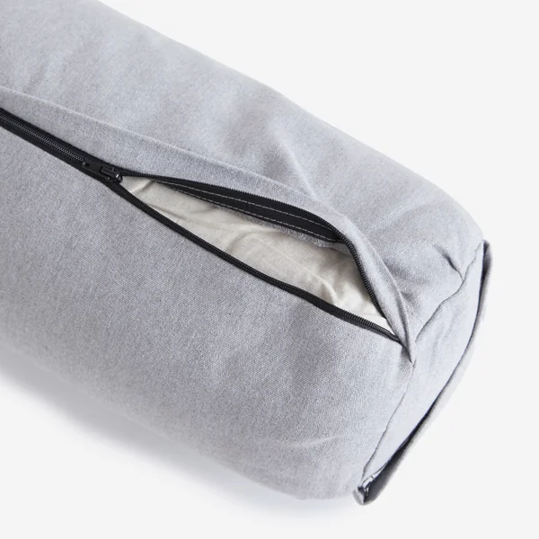 Bolster coussin de yoga, gris