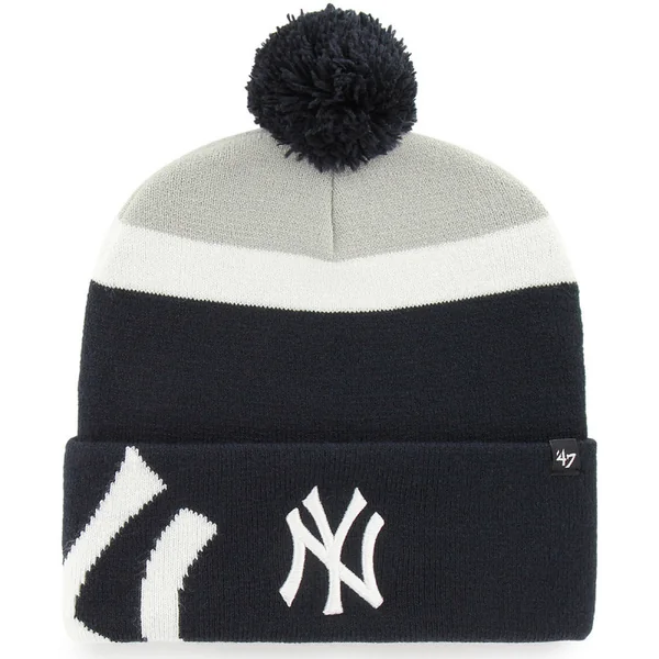 Bonnet 47 BEANIE MLB NEW YORK YANKEES MOKEMA CUFF KNIT NAVY