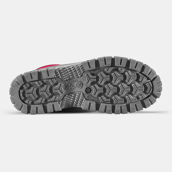 Bottes de randonnée neige chaudes et imperméables homme, NH100 gris