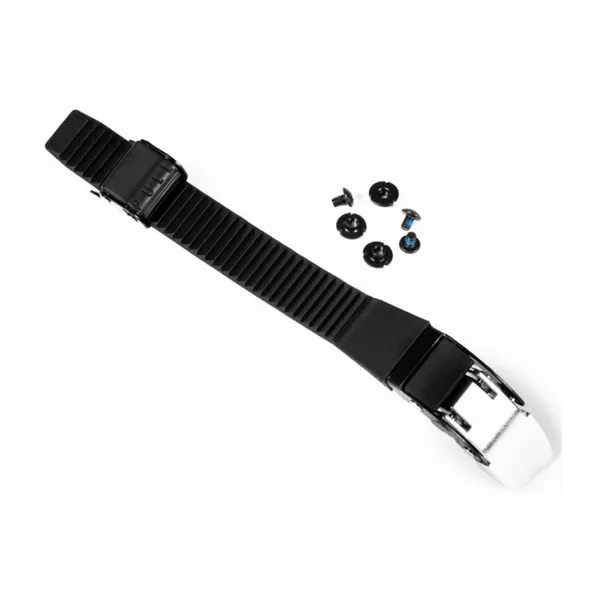 Boucle de serrage roller en ligne POWERSLIDE Classic Buckle, 18cm incl. Hardware, silver RIGHT
