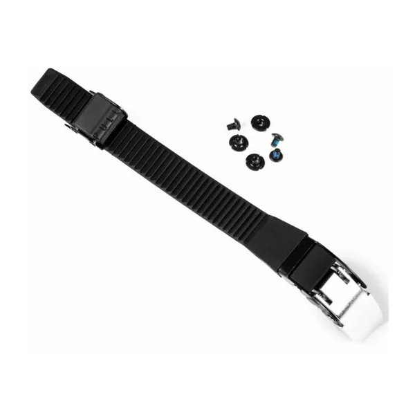 Boucle de serrage roller en ligne POWERSLIDE Classic Buckle, 20cm incl. Hardware, silver LEFT