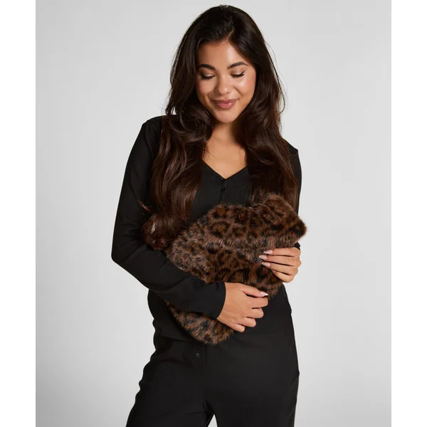 Bouillotte d'eau chaude Leopard - Noir