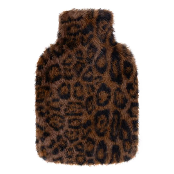 Bouillotte d'eau chaude Leopard - Noir