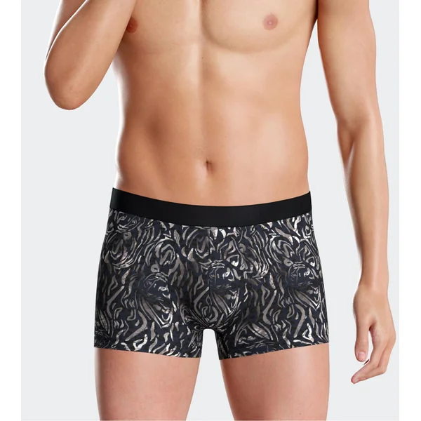Boxer en Lyocell I AM Blue/Black/White