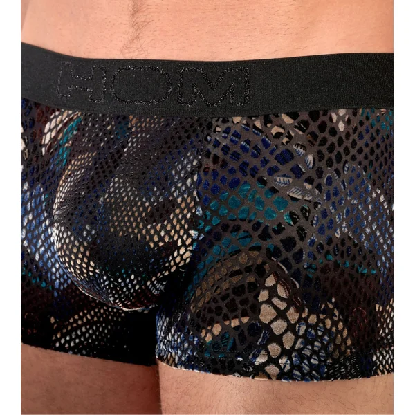 Boxer en velours dévoré Cobra