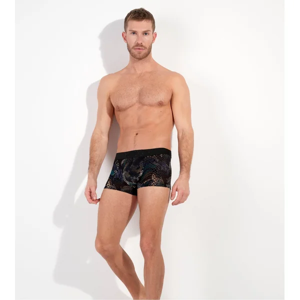 Boxer en velours dévoré Cobra