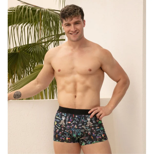 Boxer homme Cactee imprimé multicolore